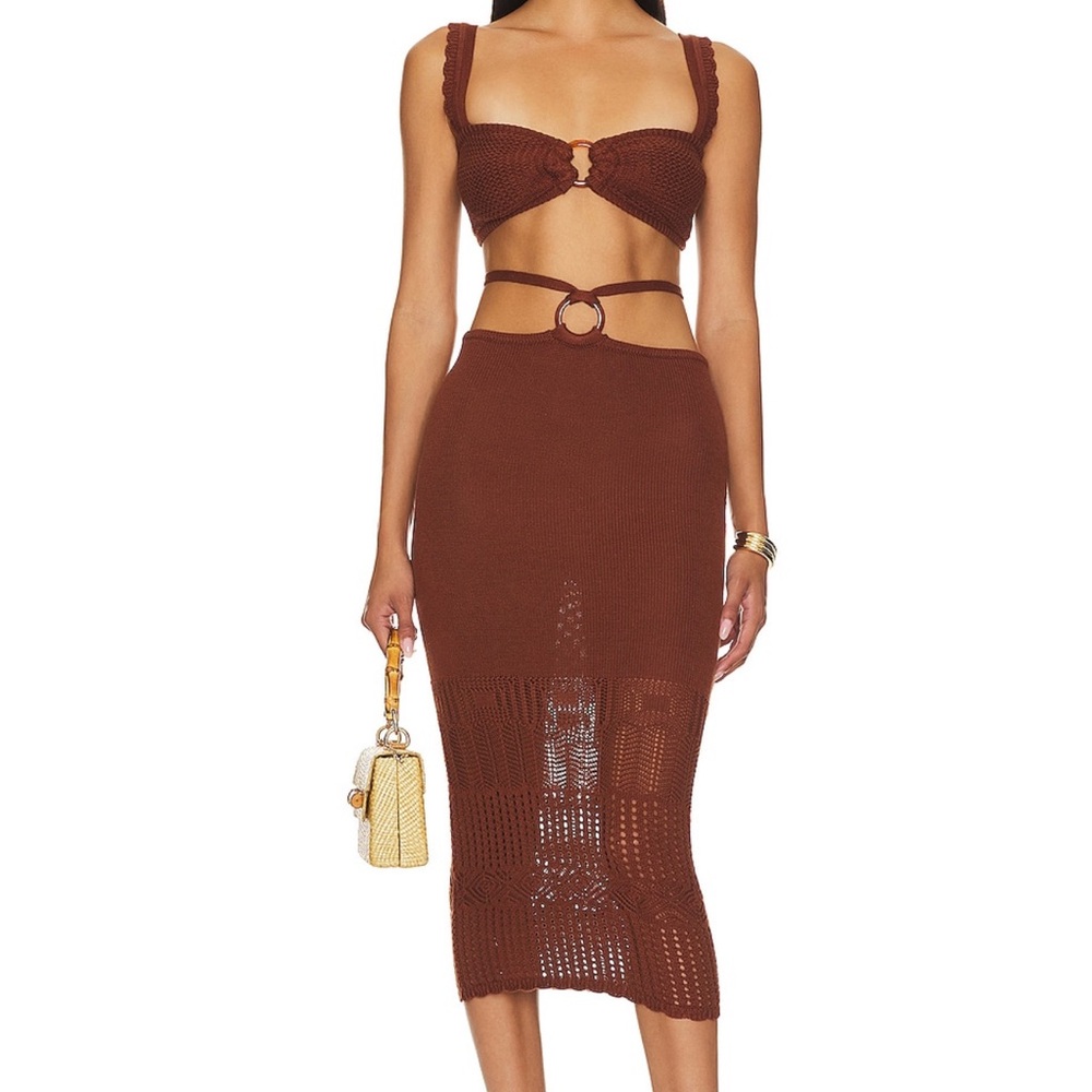 revolve tularosa set . Top Large Skirt - Skirt Medium